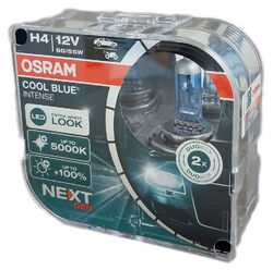 H4 12V 60/55W P43t Cool Blue INTENSE NextGeneration 5000K +100% 2St OSRAM