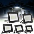 10-200 Watt LED Fluter 230V Floodlight Außenleuchte Garten Fassadenstrahler IP65