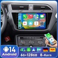 Für VW Passat B8 2015-2021 Carplay Android13 Autoradio 6+128G 10" GPS NAVI DAB+
