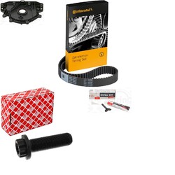 CONTI ZAHNRIEMEN Ölpumpe + SCHRAUBE + SIMMERRING passend für VW VAG 1.6 2.0 TDI