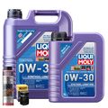 Motoröl 0W30 LIQUI MOLY Synthoil Longtime 6L+HENGST Ölfilter +Ölschlammspülung