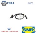 ASB15529 ABS SENSOR DREHZAHLFÜHLER HINTEN SNR 2PCS NEU OE QUALITÄT