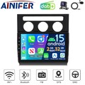 DAB+ Android15 Carplay Autoradio GPS Für VW Touran 1T1 1T2 1T3 2004-2008