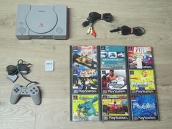 Playstation 1 komplett mit Gratis Spiel + Controller + MC PS1 Konsole