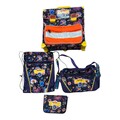 Scout Schulranzen Set Vintage Galaxy Space 90er Sportbeutel Umhängetasche Retro