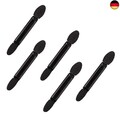 Lidschatten Pinsel, 5 Pcs Sponge Eyeshadow Brush, Lidschatten Pinsel Schwarz,