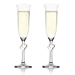 2 Sektgläser L`Amour Stölzle Champagnerglas mit Geschenkkarton Hochzeit Geschenk