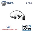 90481 ABS SENSOR DREHZAHLFÜHLER VORNE MEAT & DORIA 2PCS FÜR SEAT ALHAMBRA
