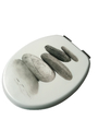 WC Sitz Toilettensitz Toilettendeckel mit Absenkautomatik (Stone 607602) 