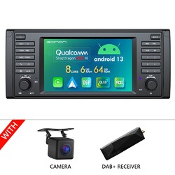 DAB+ Für BMW E39 Autoradio 8Kern 7" Android 13 GPS Navi CarPlay Bluetooth 4G LTE