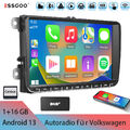 DAB + Autoradio Android 13 GPS Navi RDS für VW GOLF 5 6 plus Passat Touran Polo
