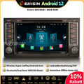 64GB Android 12 Autoradio GPS DAB+ CarPlay CD DSP RDS Für VW Multivan T5 Touareg