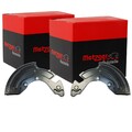 2X METZGER SPRITZBLECHE BREMSSCHEIBEN VORNE PASSEND FÜR AUDI A6 ALLROAD SKODA