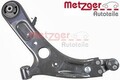 Metzger 58117801 Lenker für Radaufhängung Querlenker Lenker 