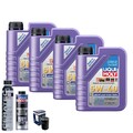 Motoröl 5W40 LIQUI MOLY High Tech 4L+BOSCH Ölfilter +Spülung +Cera Tec