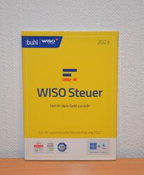 WISO-Steuer 2023/ Steuererklärung für 2022 mit DVD/ für Windows & Mac