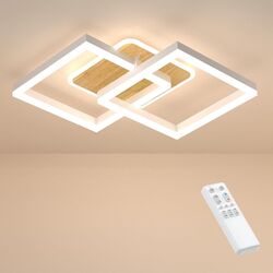 LED Design Deckenleuchte Wohnzimmer Modern Deckenlampe Dimmbar Fernbedienung 40W