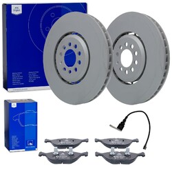 ATE BREMSSCHEIBEN 334mm + BELÄGE VORNE passend für VW GOLF 4 R32 AUDI TT 3.2 VR6