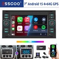 DAB+ Apple Carplay 4+64G Für Ford Focus MK2 Transit MK7 Android 15 Autoradio KAM