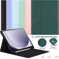 Lederhülle Für Samsung Galaxy Tab S10 S9 FE S7 S8 A9+ A8 Schutzhülle Smart Cover