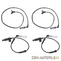 4x ABS Sensor Vorne+Hinten für BMW 3er E46 ohne DSC Bj.bis 08.2001 Raddrehzahl