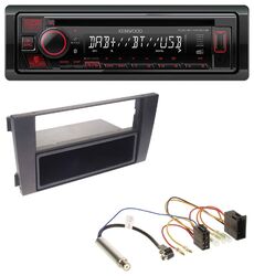 Kenwood MP3 CD USB Bluetooth DAB Autoradio für Audi A6 C5 2001-2005 Symphony ISO