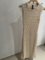 Neu ohne Etikett! Marc Cain Strickkleid 36 N2 Festival Beige