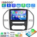 für Mercedes Vito W447 Android 14 Autoradio CarPlay Navigation GPS SWC BT FM 64G