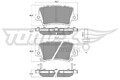 TOMEX Brakes Bremsbelagsatz, Scheibenbremse TX 14-53 für HONDA