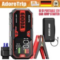 AdoreTrip 6000A Auto Starthilfe Jump Starter Ladegerät 12V KFZ Booster Powerbank