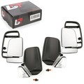 2x Außenspiegel Abdeckkappe Blendring Blinkleuchte Set für VW Crafter 2006-2008