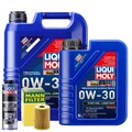 Motoröl 0W30 LIQUI MOLY Synthoil Longtime Plus 6L +MANN Ölfilter +Spülung
