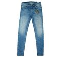 BLUE FIRE Stella Damen Jeans Hose super Stretch Slim Leg Skinny 36 W28 L30 blau