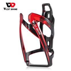 WEST BIKING Fahrrad Trinkflaschenhalter Kunststoff Flaschenhalter Halter Rot 1pc