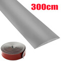 PVC Abdeckleiste Selbstklebend Übergangsprofil Flachleiste Abschlussprofil 3m