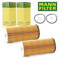 2X MANN FILTER HU6014/1Z ÖLFILTER FÜR BMW F20-F23 F30-F34 F15 G30 G11 X3 X4 X5