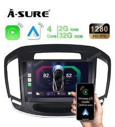 2+32GB Android 13 Autoradio GPS SWC Apple Carplay FM Für Opel Insignia 2013-2016