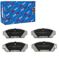 JAPKO BREMSBELÄGE VORNE passend für HONDA ACCORD INTEGRA LEGEND PRELUDE ROVER 80