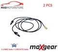 ABS SENSOR DREHZAHLFÜHLER PAAR HINTEN MAXGEAR 20-0399 2PCS A NEU OE QUALITÄT