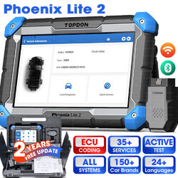 TOPDON Phoenix Lite 2 KFZ OBD2 Diagnosegerät Scanner 35+Services ECU Coding Wifi