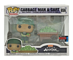Funko POP! Cabbage Man & Cart - Avatar: The Last Airbender 656 Exclusive OVP!