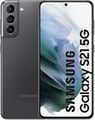 Samsung Galaxy S21 Dual-Sim 5G Smartphone 128GB Grau Phantom Gray - Gut