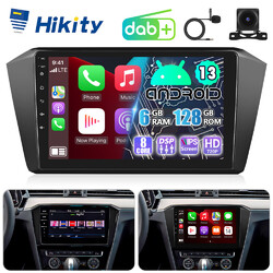 10" DAB+ 8Core 6+128GB CarPlay Android13 Radio Für VW Passat B8 Navi WIFI RDS BT