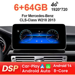 12,3" Android 14 Autoradio für Mercedes-Benz CLS-W218/C218 NTG4.0 CarPlay 6+64GB