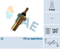 FAE 32350 Sensor, Kühlmitteltemperatur für DAIHATSU,HONDA,ROVER