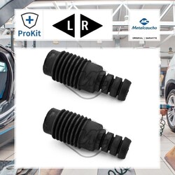 2x ORIGINAL® Metalcaucho Schutzkappe/Faltenbalg, Stoßdämpfer Vorne, Links