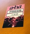 A-HA Pass Oberhausen König Pilsener Arena 20.04.2016 VIP Presse