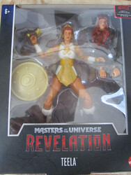 Master of the Universe Motu Masterverse Revelation Teela Gold weiß OVP Mattel