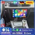 6G+128G DAB+ 8-Kern BT Für BMW 3ER E90 E91 E92 E93 Android 14 Autoradio GPS NAVI