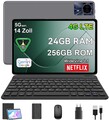 2025 Neueste Android15 14Zoll Tablet 24GB RAM 256GB Tablet 2SIM LTE 5G WiFi GPS